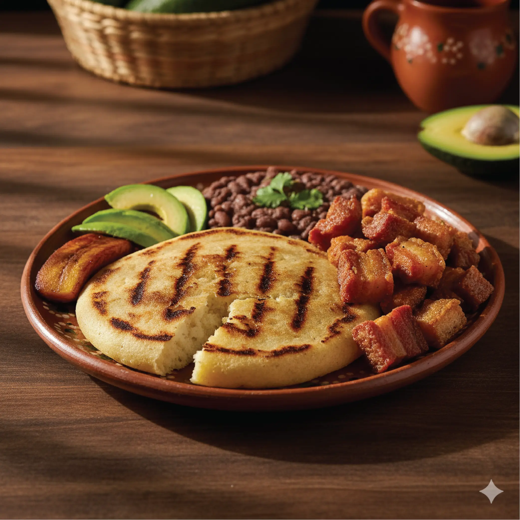 Arepa Gigante Sancochada