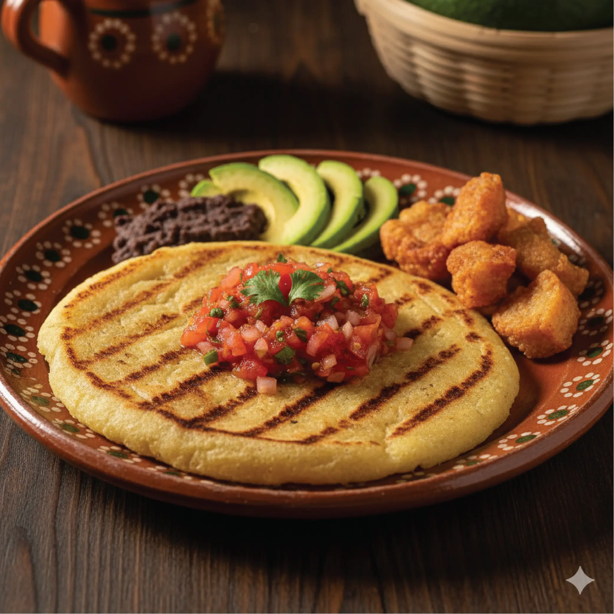 Arepa Tela Sancochada